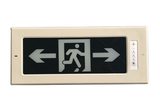 Fire emergency sign lamp - embedded wall