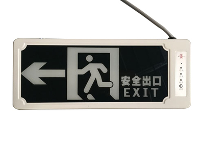 Fire emergency signs light - single-sided